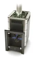 печь для бани газовая тмф уренгой-2 inox антрацит нерж.вставки (без ггу)* 