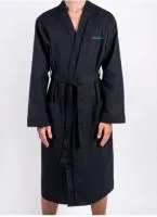 халат woodson вафельный с планкой р.50-52 черный