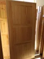 дверь деревянная, глухая, 176*71 см, большаков заказ