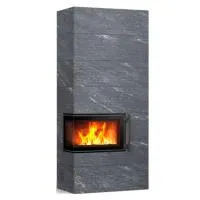 печь-камин tulikivi petro unica 2100 мм 