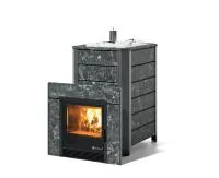 печь для бани изистим ялта 35 premium (пироксенит) (2024) с сабк-40