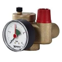 группа безопасности котла "watts" ksg 30n, 1", 3 бара, 02.72.030 (компактная)