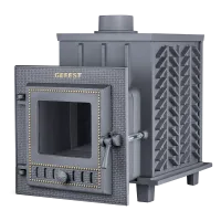 печь для бани gfs 18м зк чугунная с сеткой и удлинителем портала 