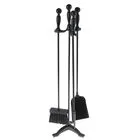 набор для камина ragar 3 предмета на подставке n41111bk